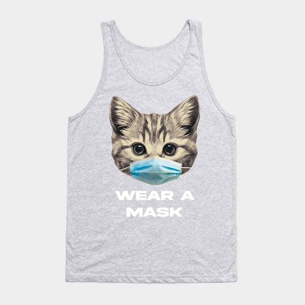 Wear a Mask Tank Top by Frajtgorski